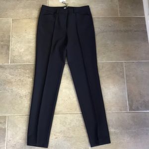 Worth navy tropical wool Rowan pant